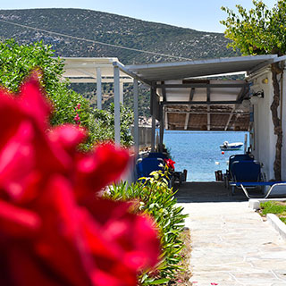 Chambres à Sifnos en bord de mer